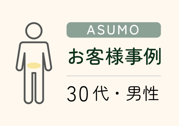 お客様事例30代・男性