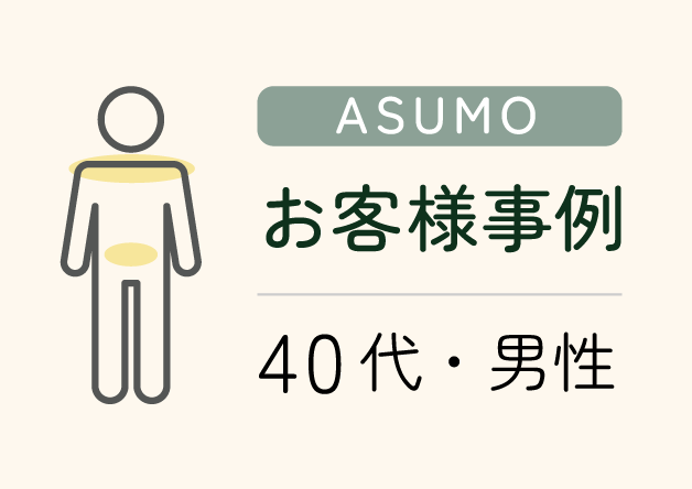 お客様事例 40代・男性